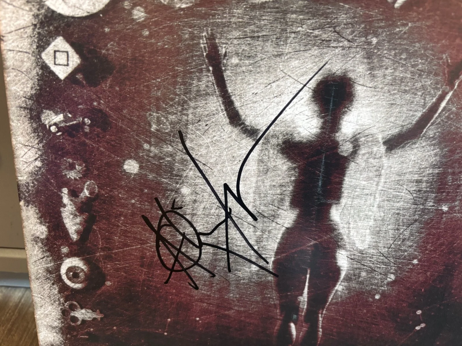 MINISTRY SIGNED AUTOGRAPHED LP VINYL RARE PSALM 69 AL JOURGENSEN IN PERSON, изображение 2