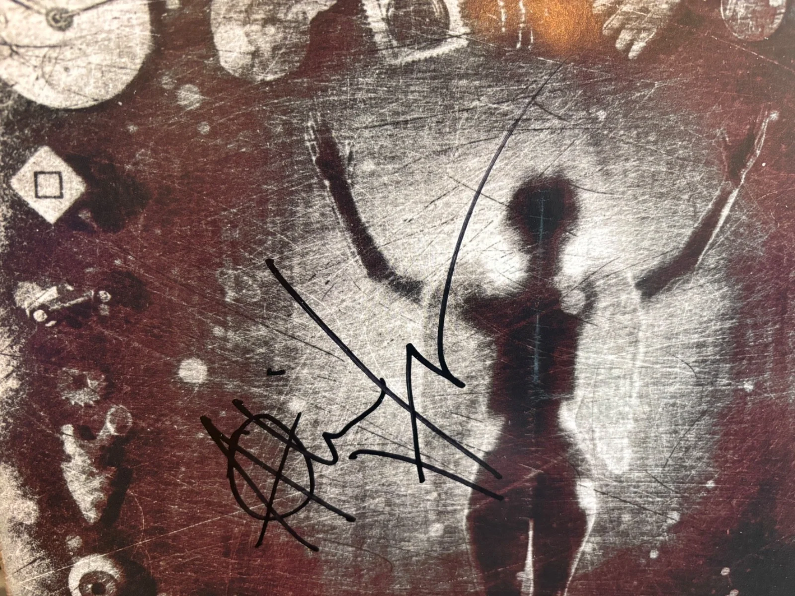 MINISTRY SIGNED AUTOGRAPHED LP VINYL RARE PSALM 69 AL JOURGENSEN IN PERSON (2), изображение 2