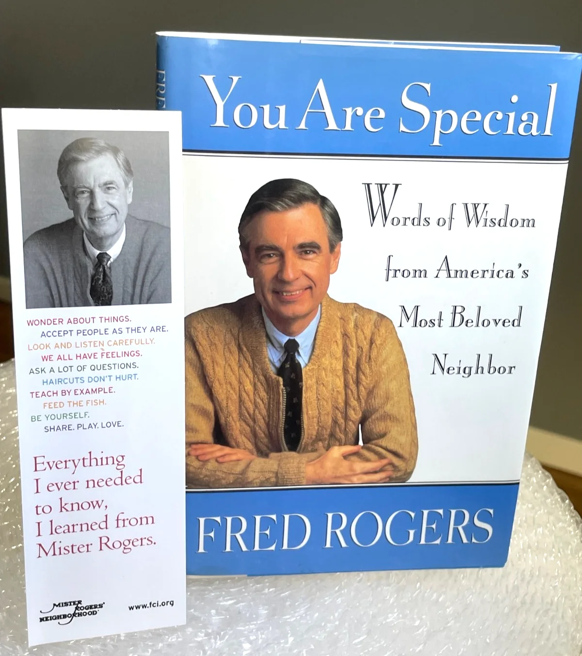 Fred Rogers — You Are Special SIGNED by Fred Rogers "1994" HC/DJ- Excellent Penmanship