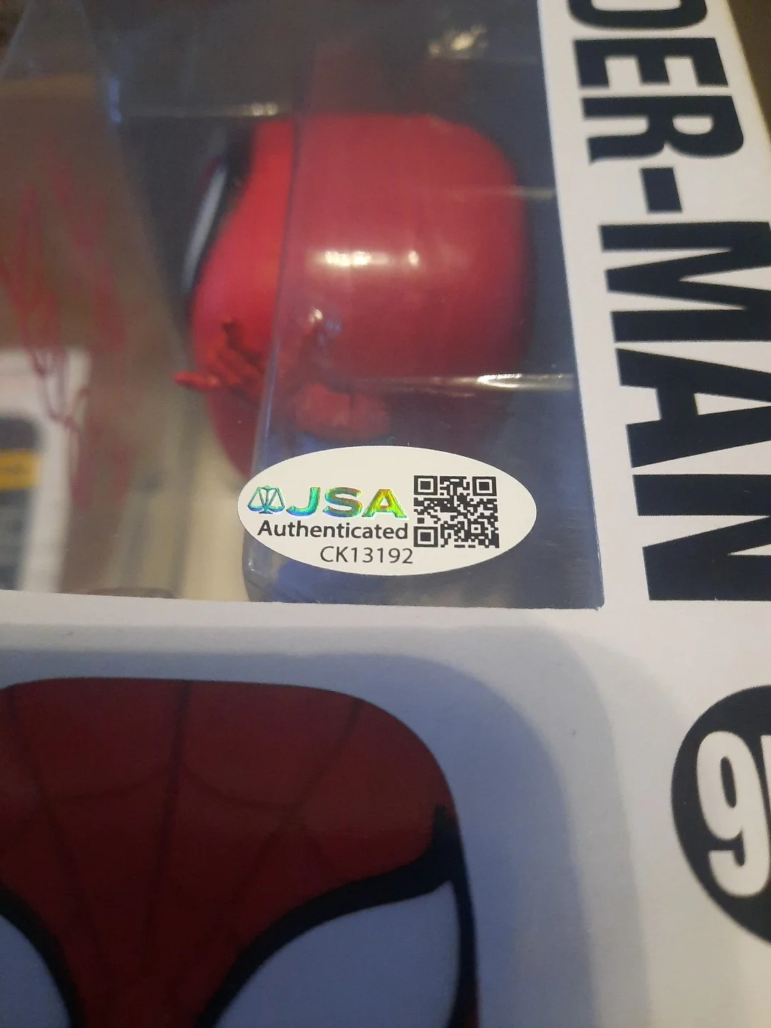 DRAKE BELL — DRAKE BELL HAND SIGNED AUTOGRAPH SPIDERMAN EXCLUSIVE FUNKO POP W/ JSA COA, изображение 2