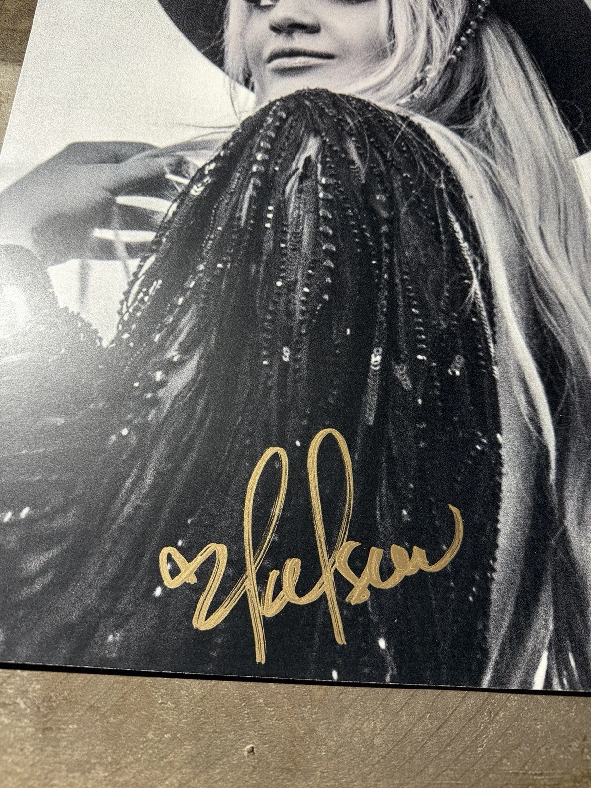 Kelsea Ballerini signed autographed litho poster 11 by 17 hole in the bottle, изображение 2