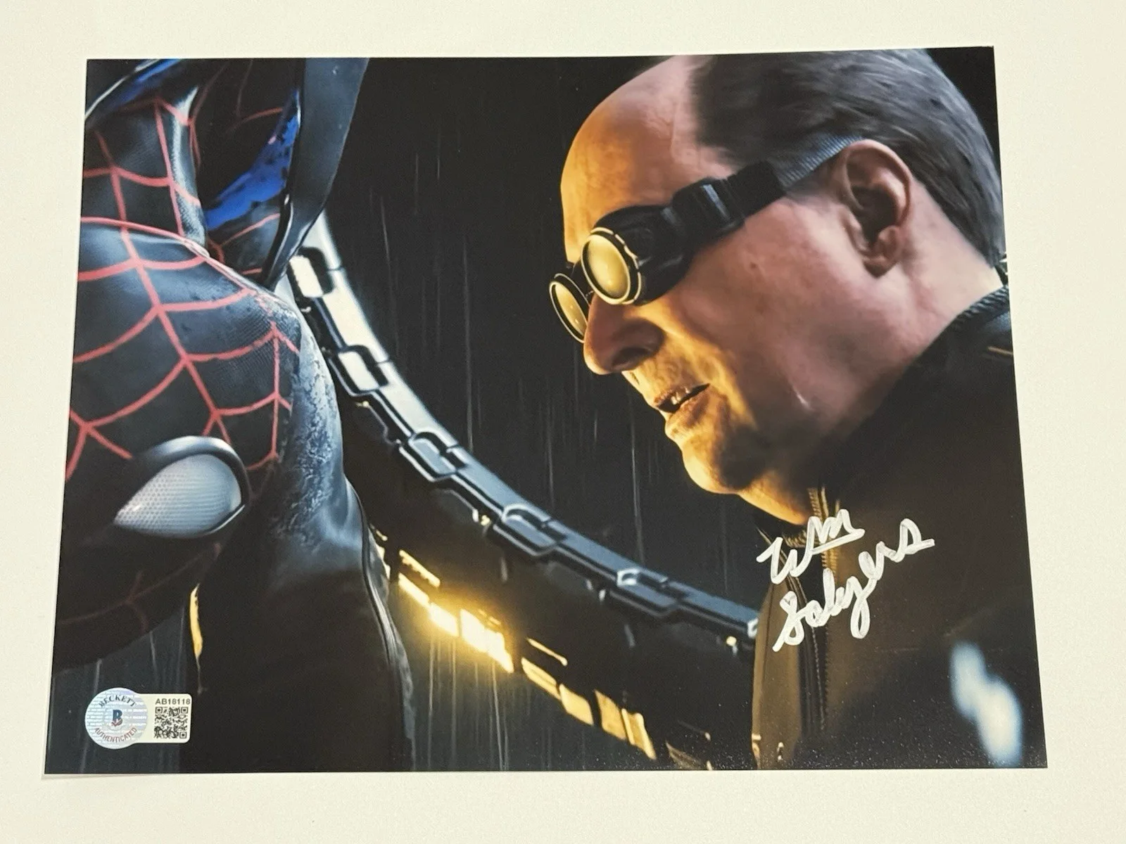 William Salyers — WILLIAM SALYERS AUTOGRAPHED SIGNED 8X10 PHOTO SPIDER-MAN! BECKETT COA