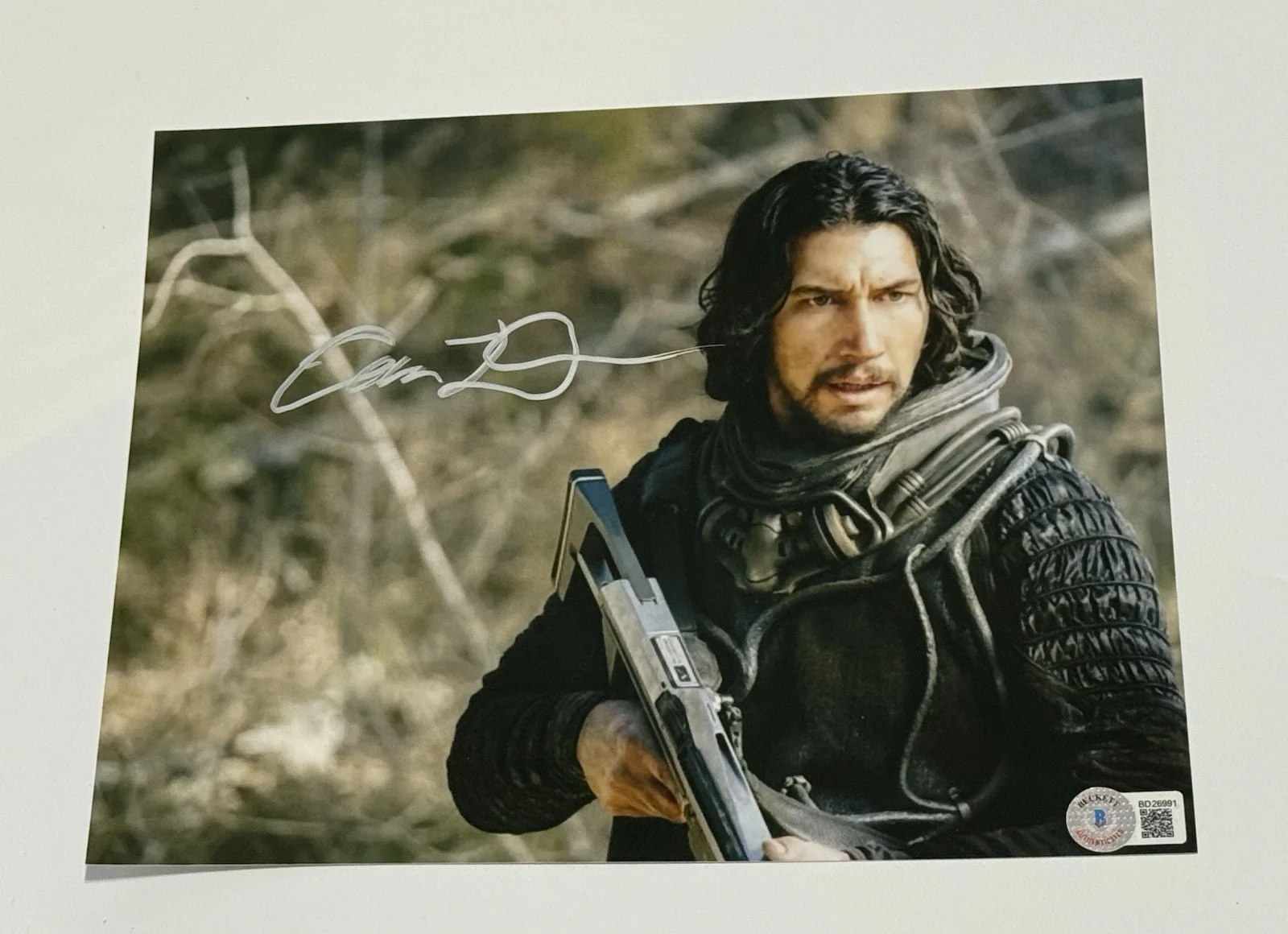 Adam Driver — Adam Driver Signed 8x10 Photo Beckett Cert Autograph Kylo Ren Star Wars
