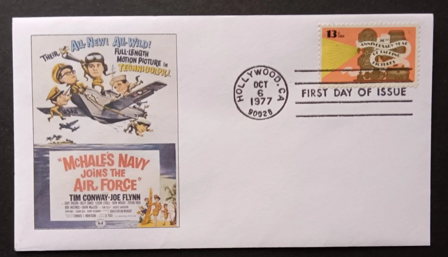 Tim Conway — McHale's Navy Tim Conway Signed 8x10 Photo with FDC Envelope, image 3