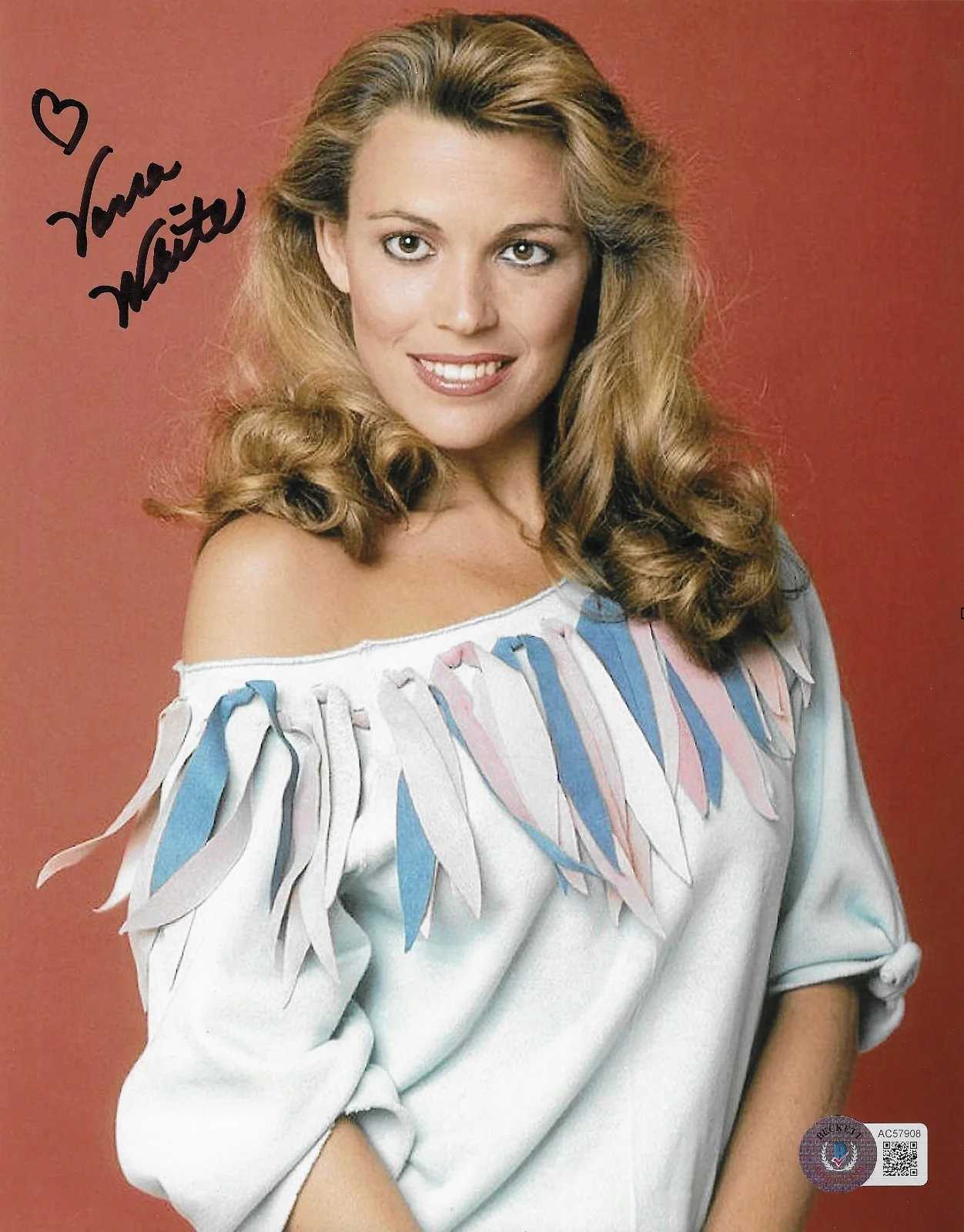 Vanna White — Vanna White Signed 8x10 Photo Autographed BAS Wheel of Fortune 908