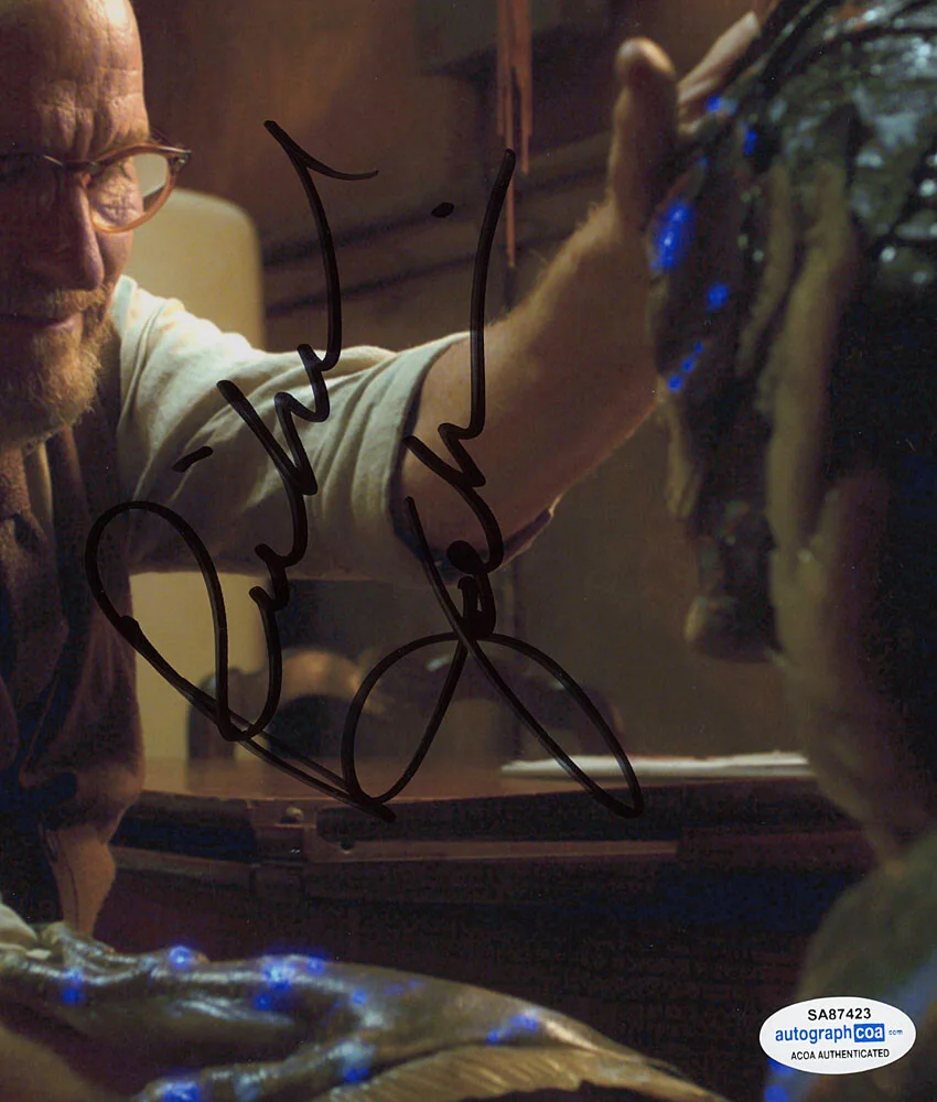 RICHARD JENKINS — Richard Jenkins signed "THE SHAPE OF WATER" 8x10 Photo EXACT PROOF d ACOA COA, изображение 5