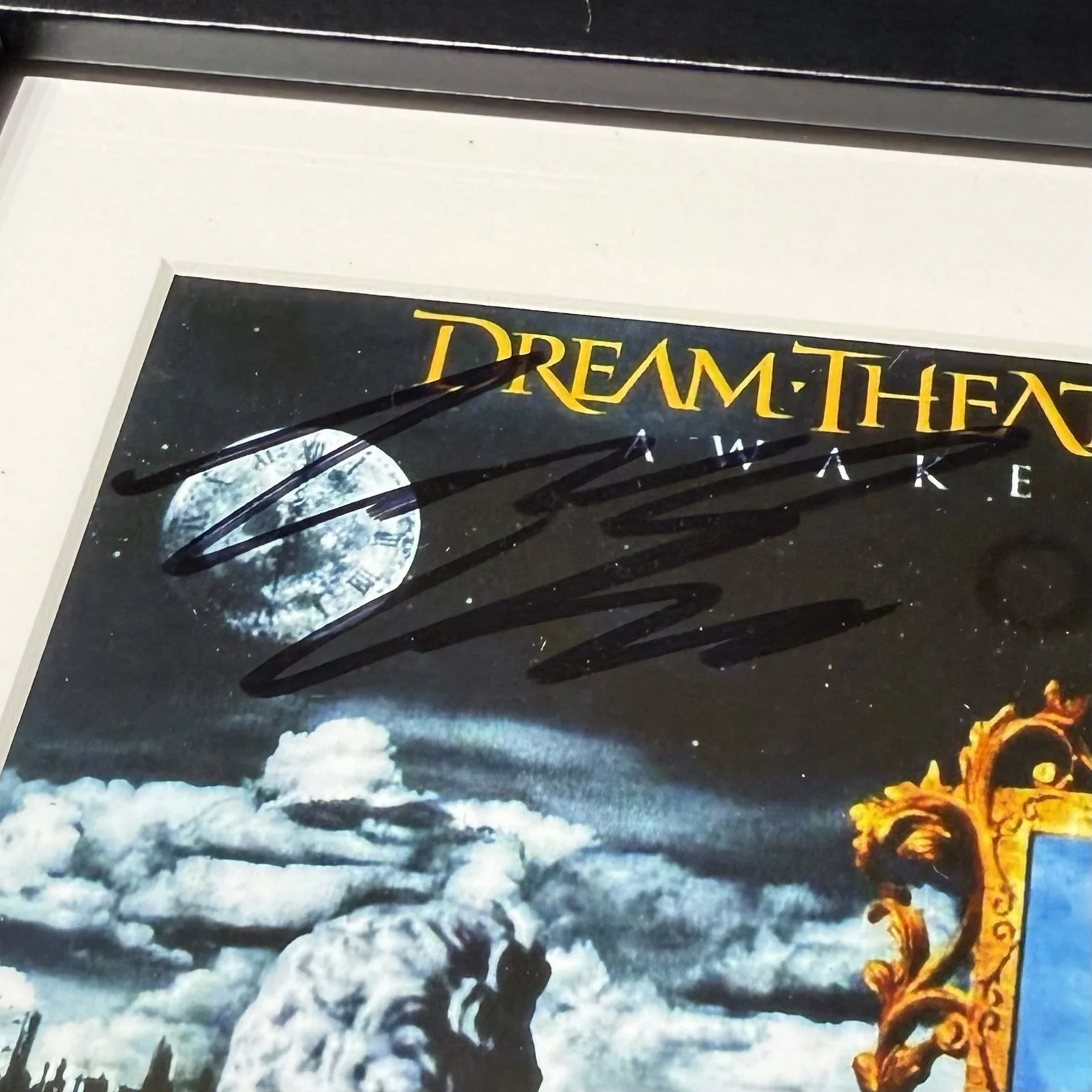 JAMES LABRIE SIGNED DREAM THEATER AWAKE CD ALBUM AUTOGRAPH FRAMED PSA COA, изображение 3