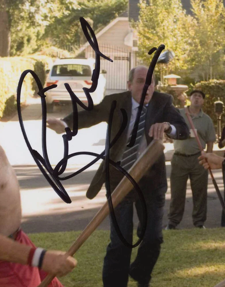 RICHARD JENKINS — Richard Jenkins signed "STEP BROTHERS" 8x10 Photo c PROOF Robert Doback ACOA COA, изображение 4