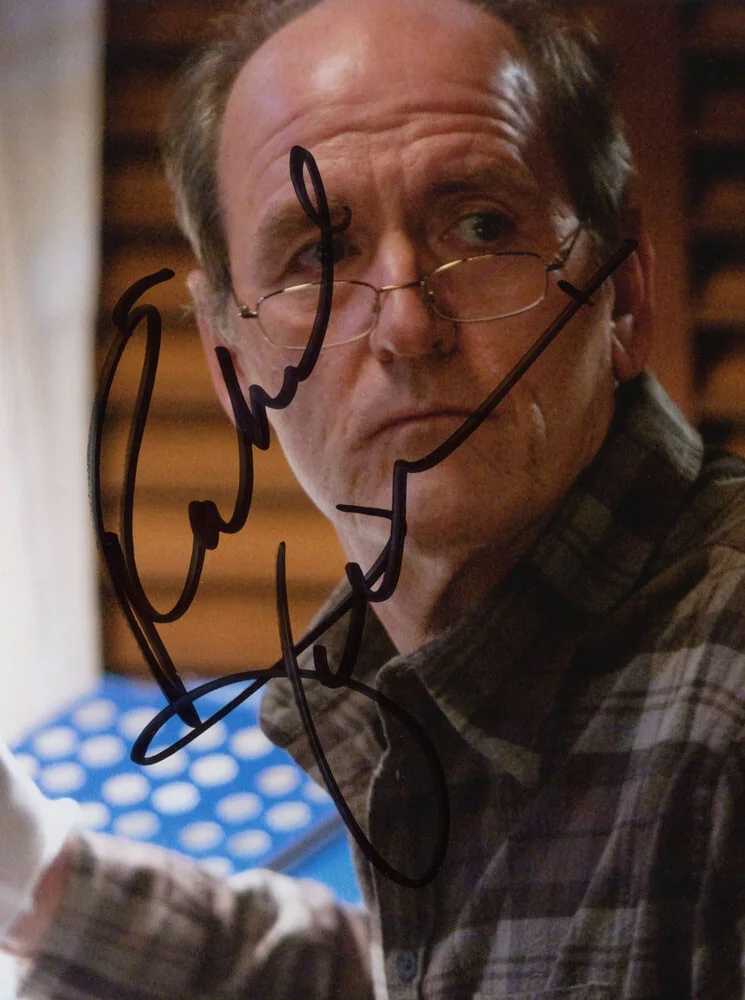 RICHARD JENKINS — Richard Jenkins signed "THE SHAPE OF WATER" 8x10 Photo b PROOF Giles ACOA COA, изображение 4
