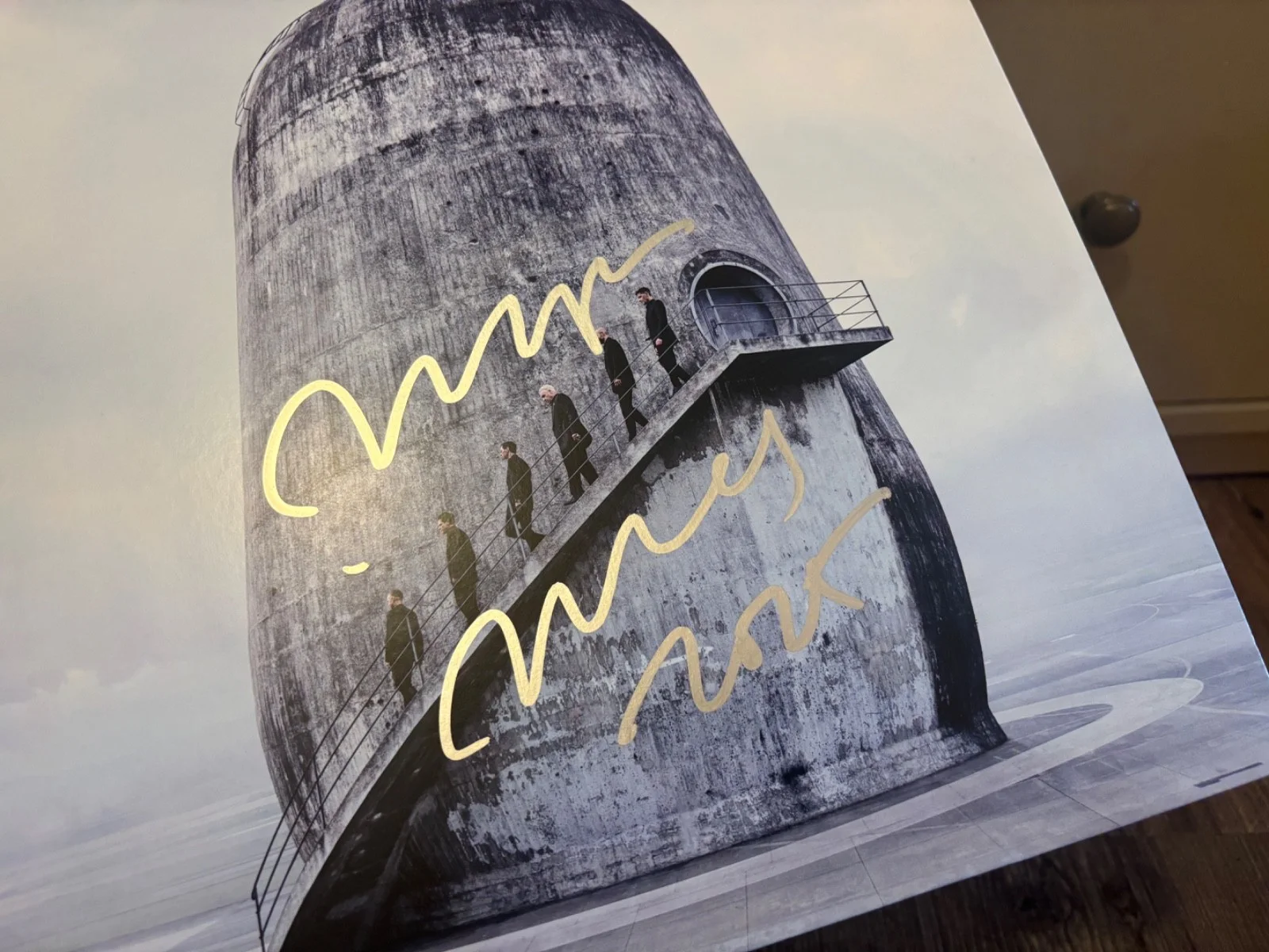 RAMMSTEIN LP VINYL ZEIT SIGNED AUTOGRAPHED BRYAN ADAMS PHOTOGRAPHER RARE, изображение 2