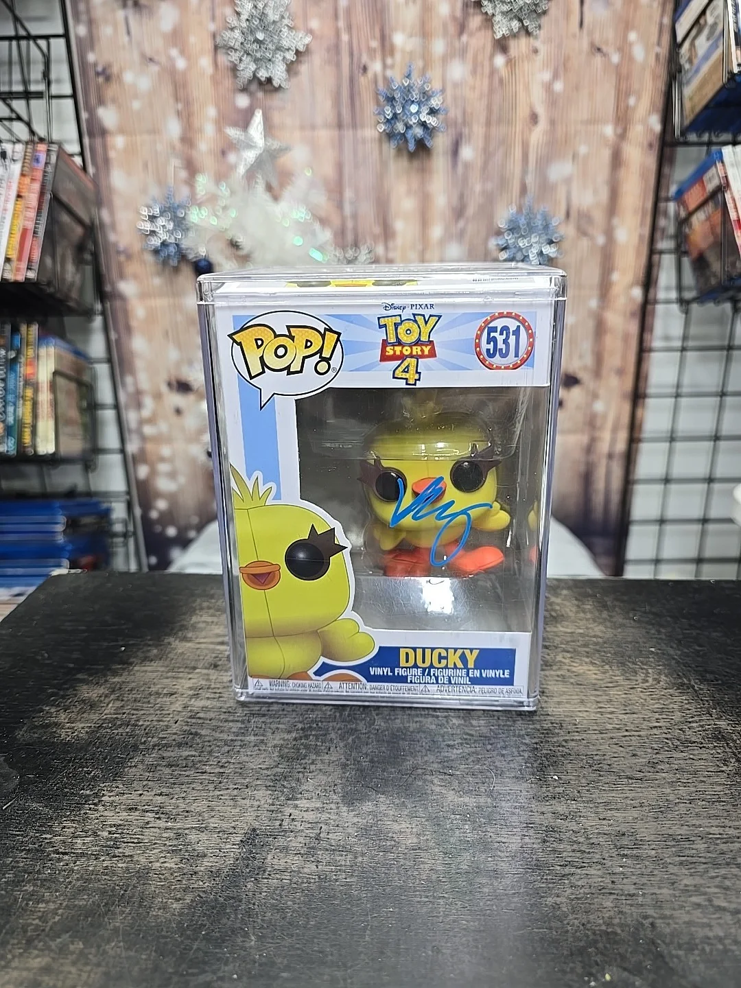 Keegan Michael Key — Keegan Michael Key Signed Funko Pop Toy Story 4 Ducky #531 Autograph Beckett COA, изображение 2
