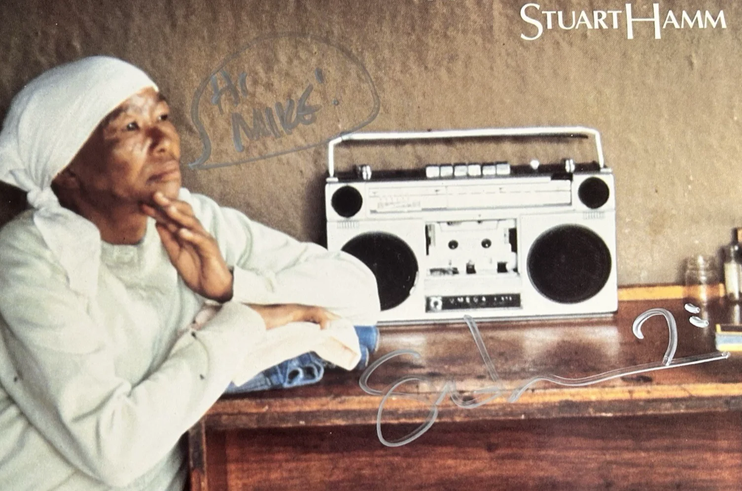 Stuart Hamm “Radio Free Albemuth” Vinyl - Autographed/Signed, image 3