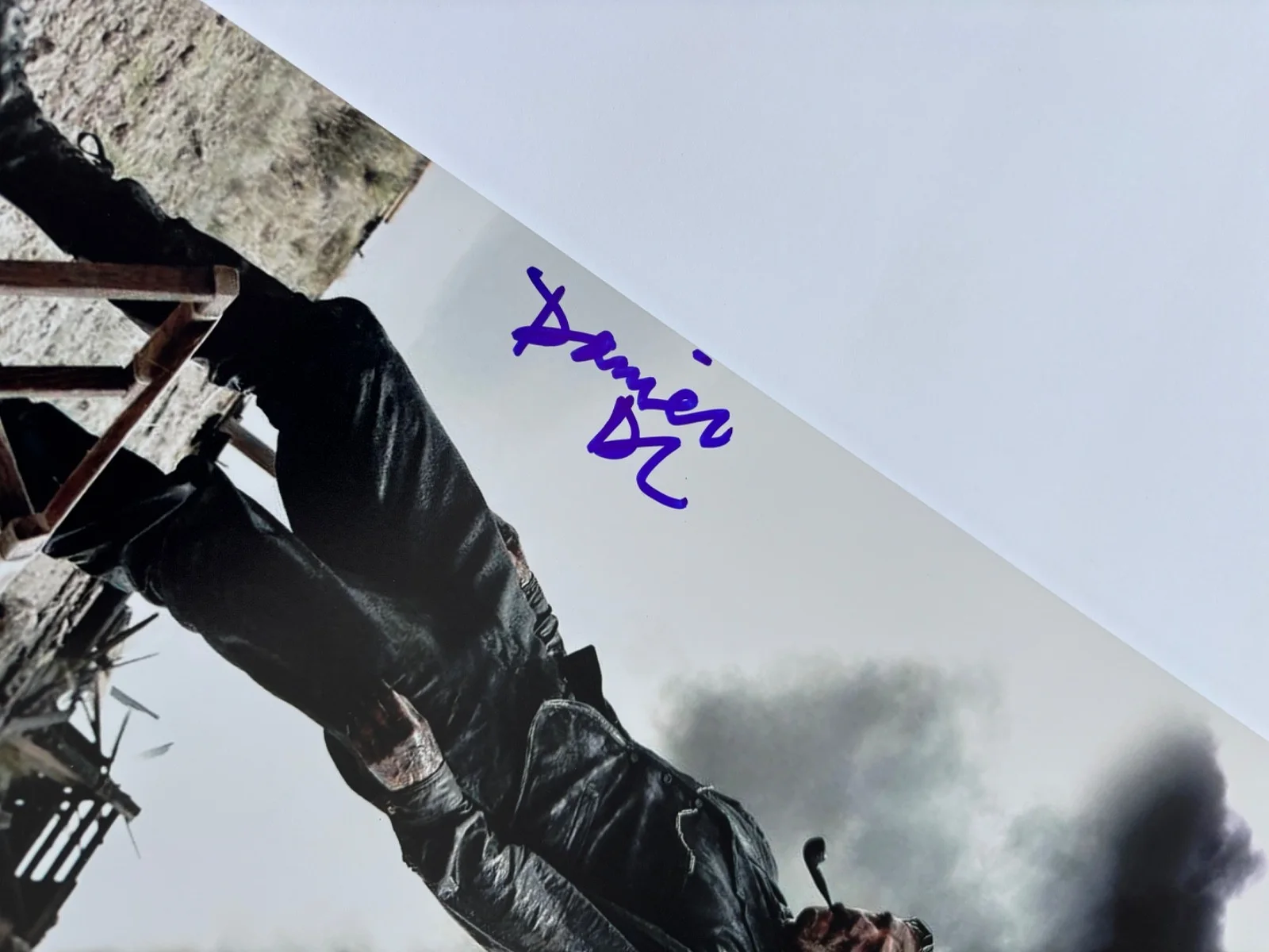 DANIEL DAY LEWIS — DANIEL DAY LEWIS SIGNED THERE WILL BE BLOOD 12X18 MOVIE POSTER PHOTO OSCAR BAS a, image 2