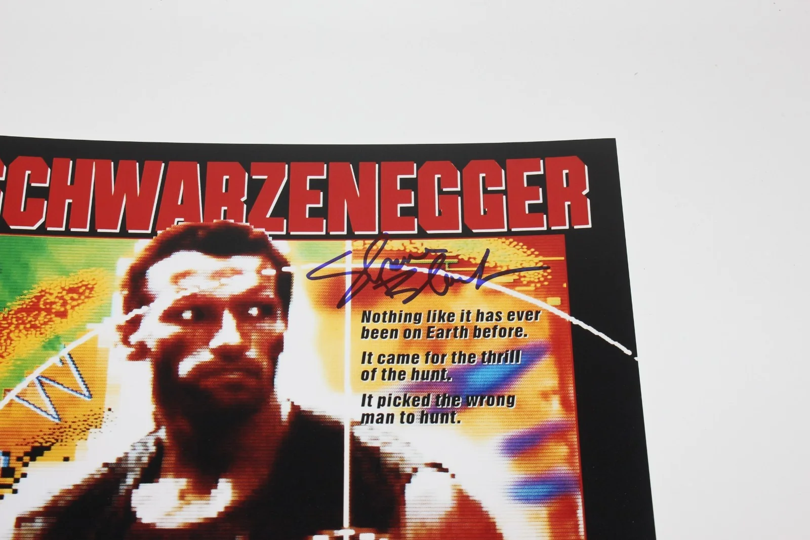 SHANE BLACK SIGNED 'PREDATOR' 12x18 MOVIE POSTER ACTOR AUTOGRAPH BECKETT COA, image 3