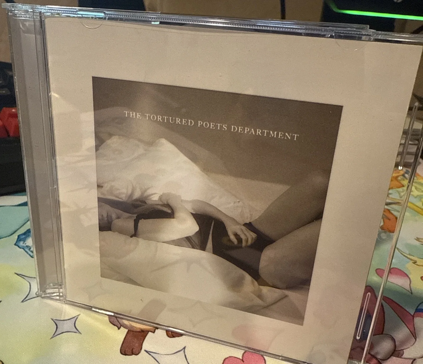 Taylor Swift Signed Autograph Tortured Poets Department CD, image 2