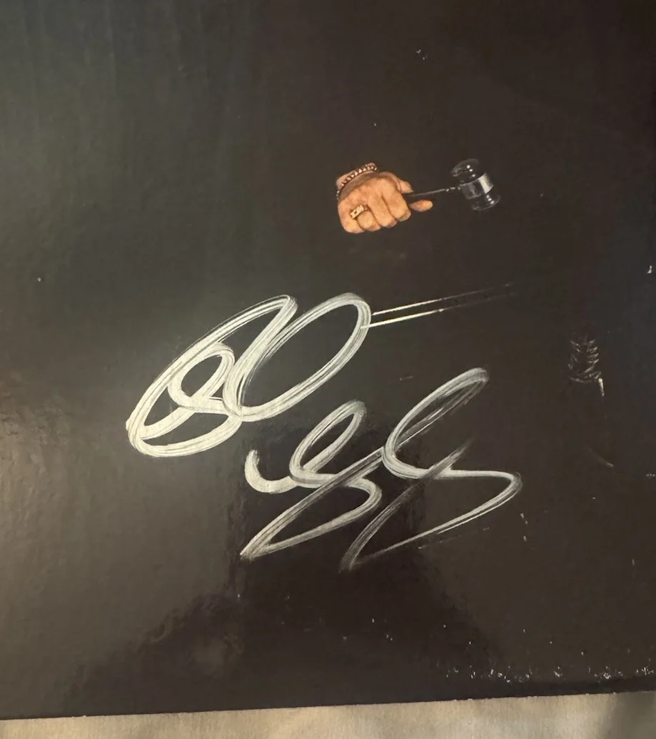 Rick Wakeman Yes Solo SIGNED AUTOGRAPHED Criminal Record Vinyl Record LP Album, изображение 3