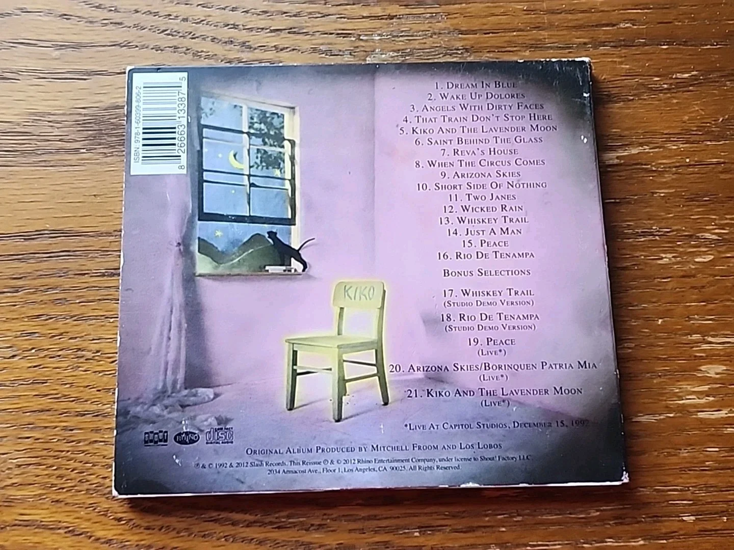 Los Lobos Band Signed Autographed "Kiko" 20th Anniversary CD Compact Disc, image 4