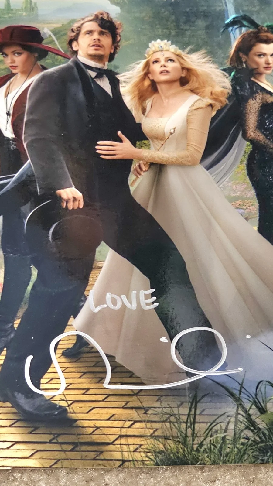 MICHELLE WILLIAMS — Two MICHELLE WILLIAMS SIGNED PHOTO 8X10 OZ THE GREAT AND POWERFUL AUTOGRAPH, изображение 2