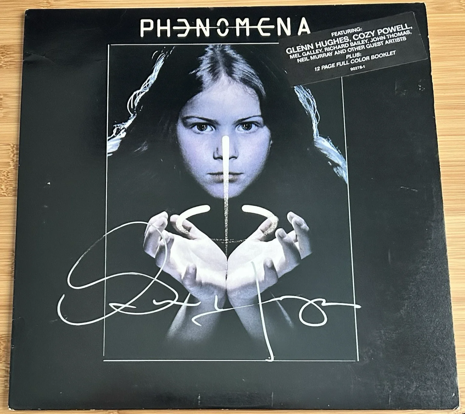 Phenomena “Phenomena” Vinyl - Autographed/Signed - Glenn Hughes (Deep Purple), image 2