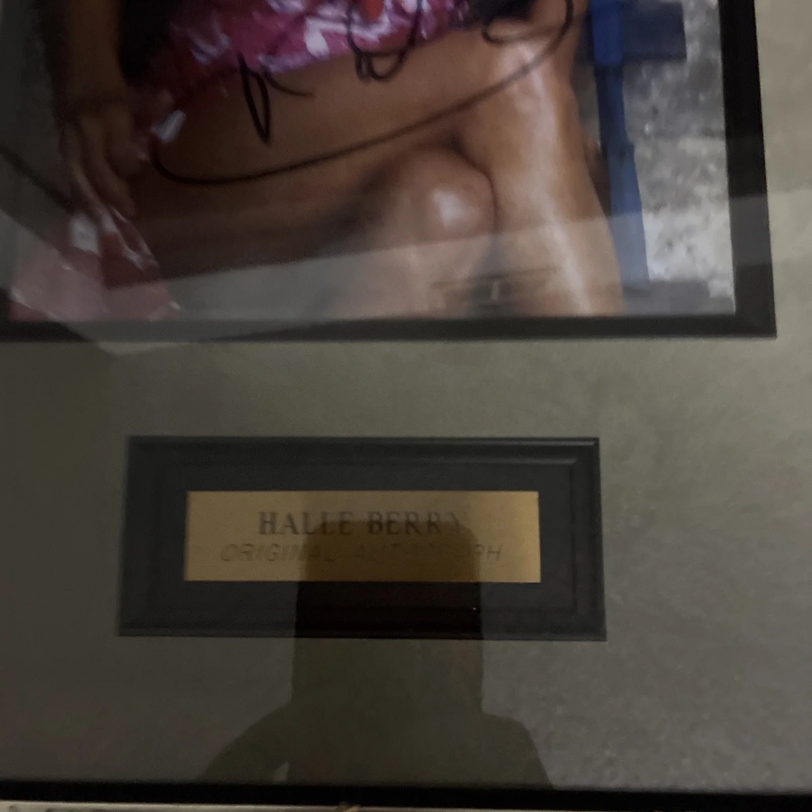 Halle Berry Signed Autographed Framed Matted Photo Jinx James Bond OO7 X-Men, изображение 4