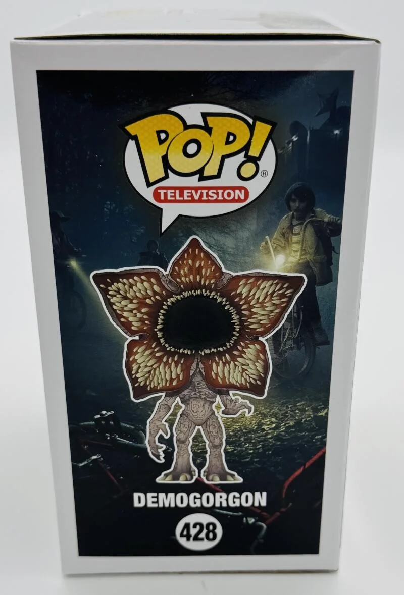 MARK STEGER — MARK STEGER SIGNED DEMOGORGON CHASE FUNKO POP STRANGER THINGS AUTOGRAPH BAS 959, image 4