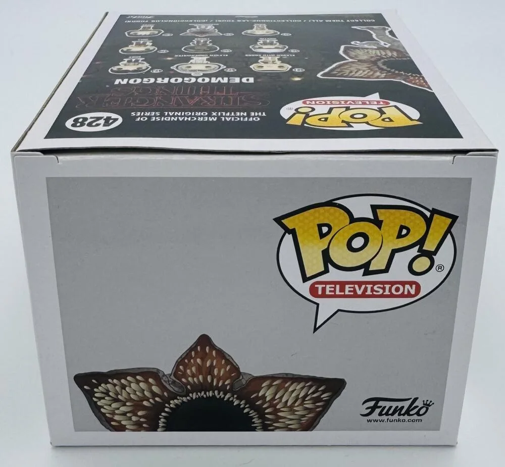 MARK STEGER — MARK STEGER SIGNED DEMOGORGON CHASE FUNKO POP STRANGER THINGS AUTOGRAPH BAS 959, image 5