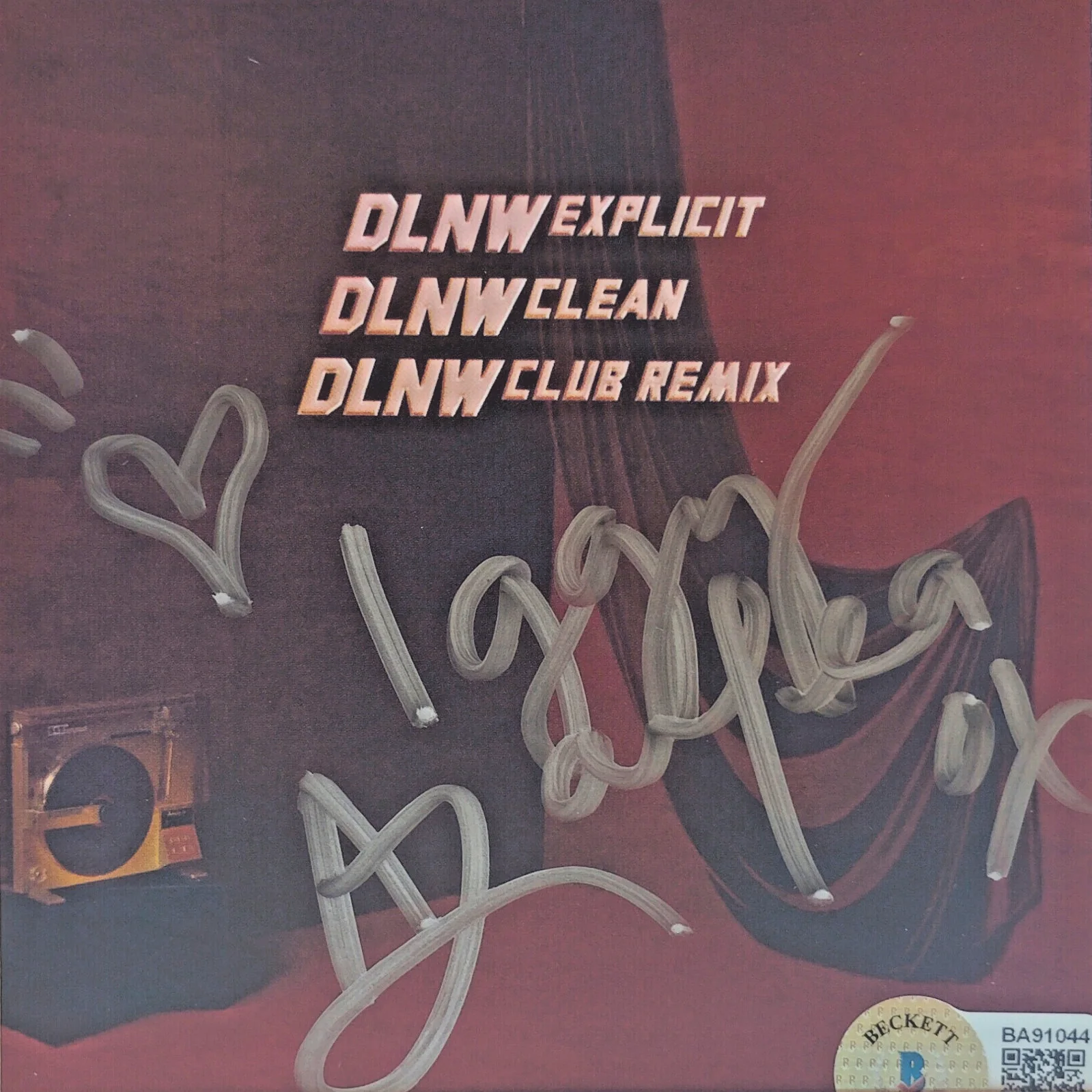 Iggy Azalea Signed CD DLNW Booklet Rap Hip Hop Autograph Album Framed Beckett, изображение 2
