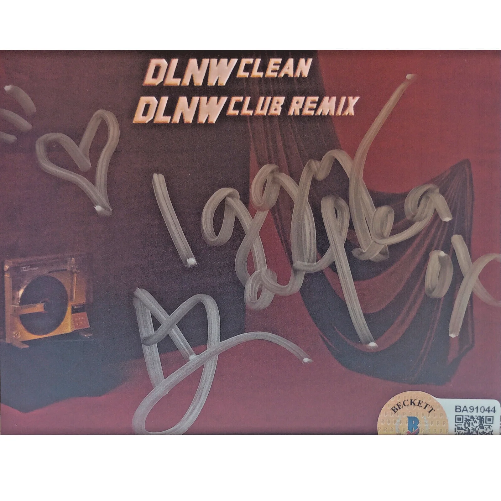Iggy Azalea Signed CD DLNW Booklet Rap Hip Hop Autograph Album Framed Beckett, изображение 3