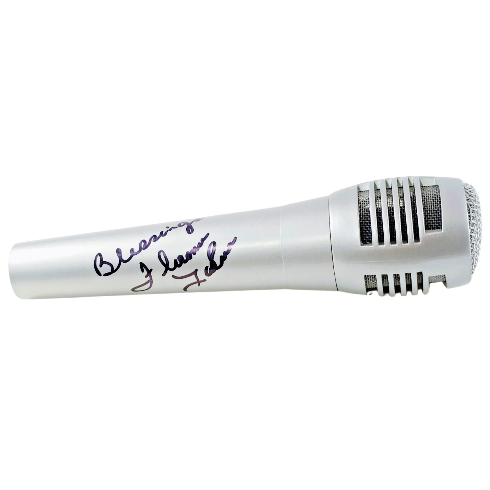Florence LaRue Signed Microphone 5th Dimension Autograph Aquarius Beckett Proof, image 3