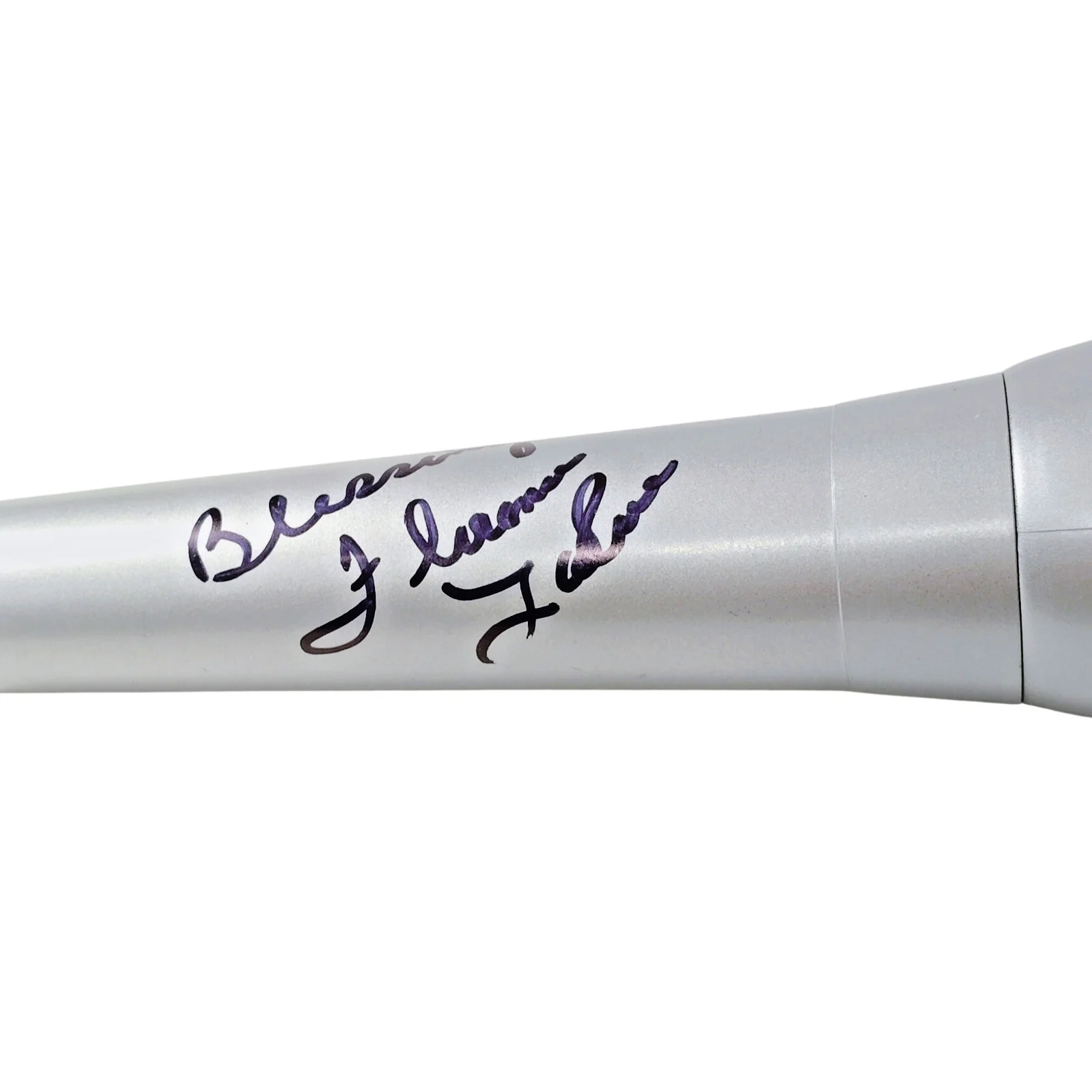 Florence LaRue Signed Microphone 5th Dimension Autograph Aquarius Beckett Proof, image 5