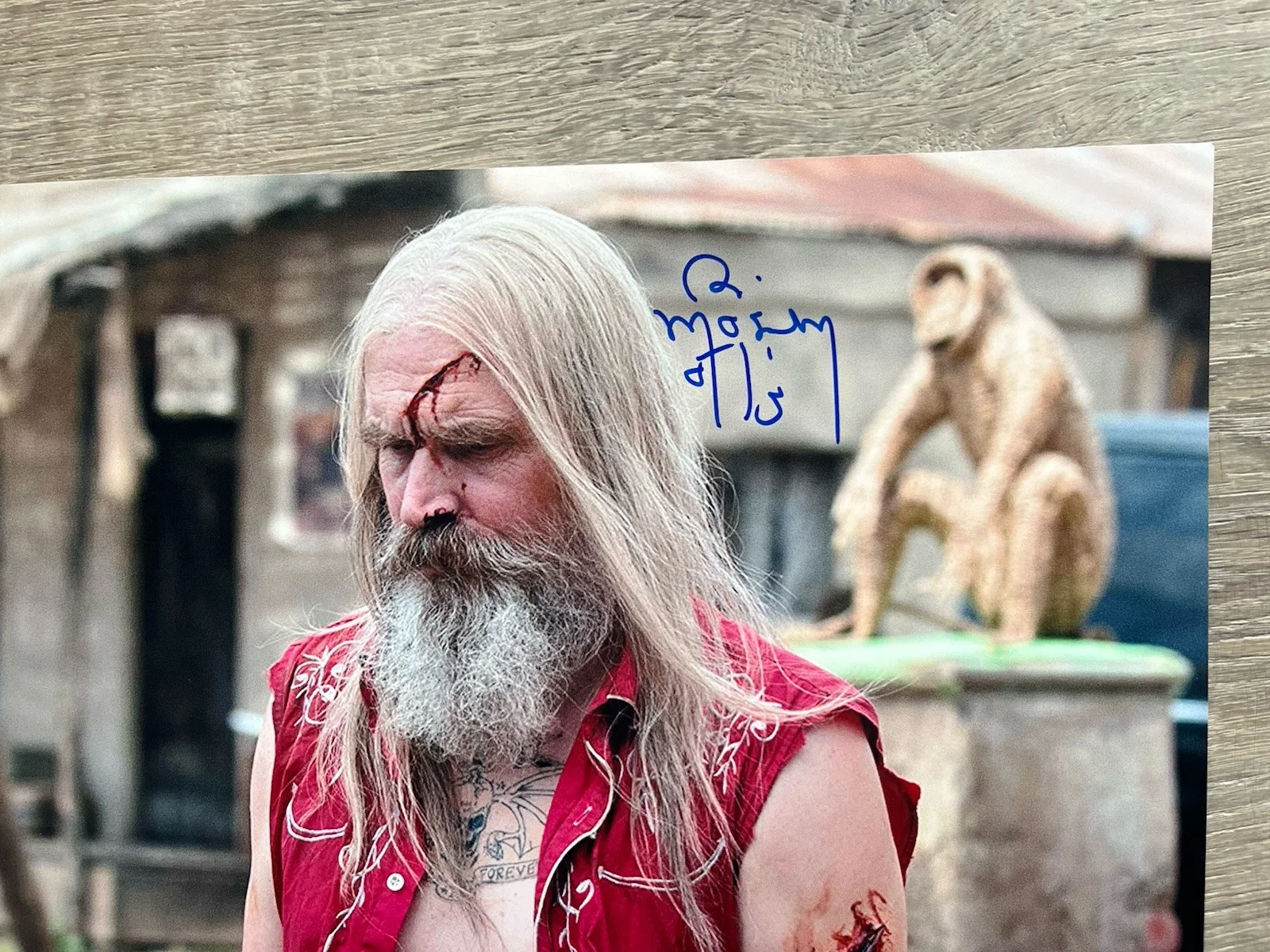 Bill Moseley — Bill Moseley Signed 3 From Hell 11x14 Photo JSA COA Otis Driftwood Horror Auto, изображение 3