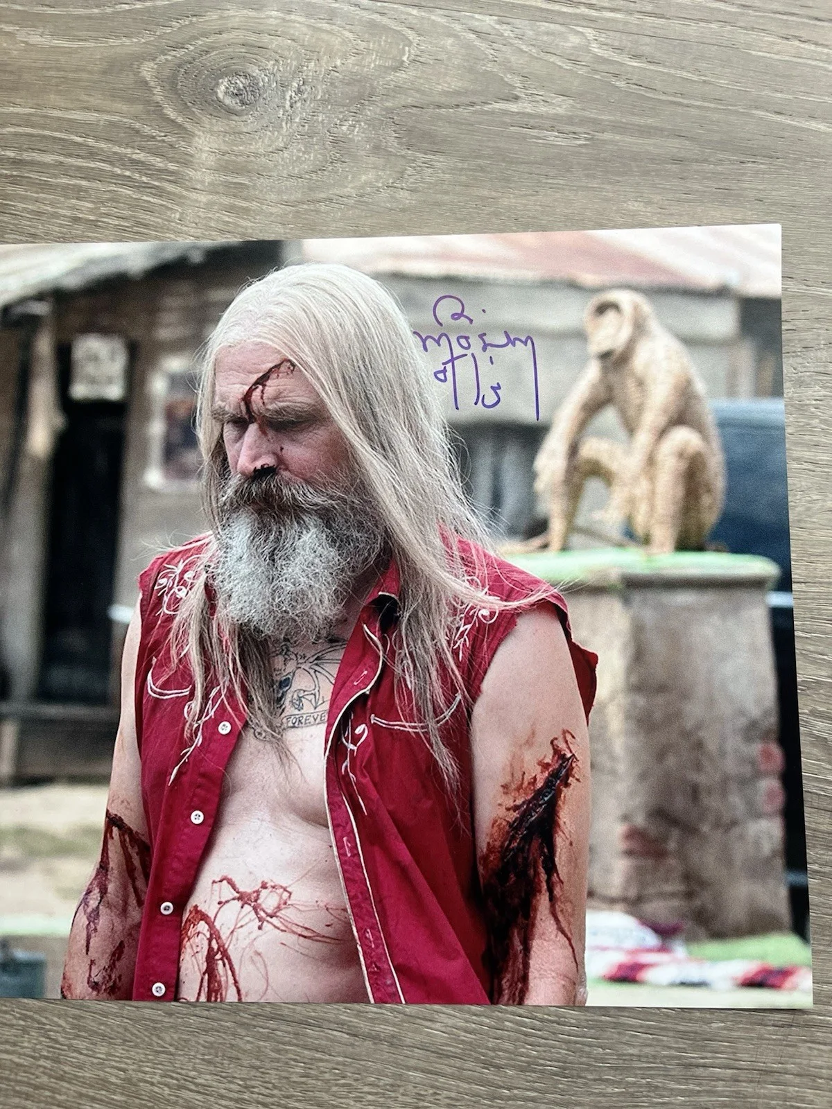 Bill Moseley — Bill Moseley Signed 3 From Hell 11x14 Photo JSA COA Otis Driftwood Horror Auto, изображение 5