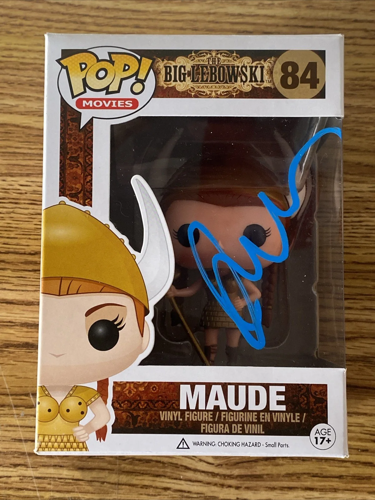 Julianne Moore — Julianne Moore Autographed The Big Lebowski Maude Funko Pop #84