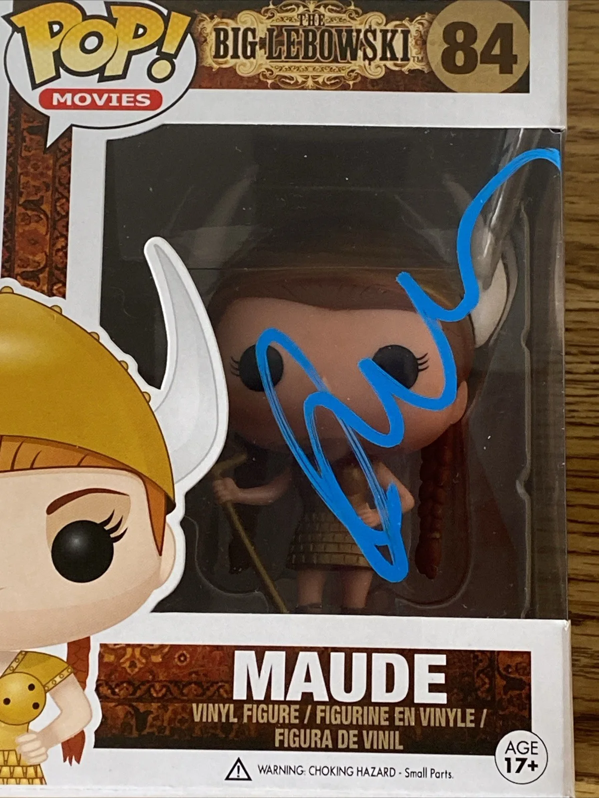 Julianne Moore — Julianne Moore Autographed The Big Lebowski Maude Funko Pop #84, изображение 2