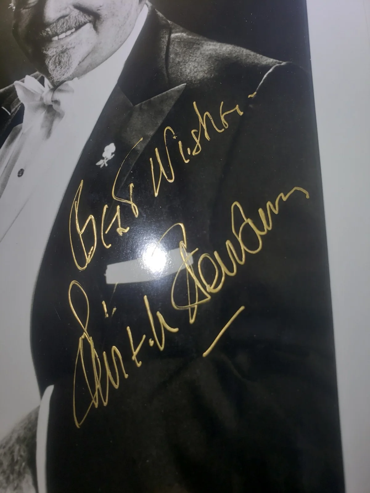 SKITCH HENDERSON Smithsonian Highest Honor SignedCelebrityPhoto 8 x 10” Envelope, image 3