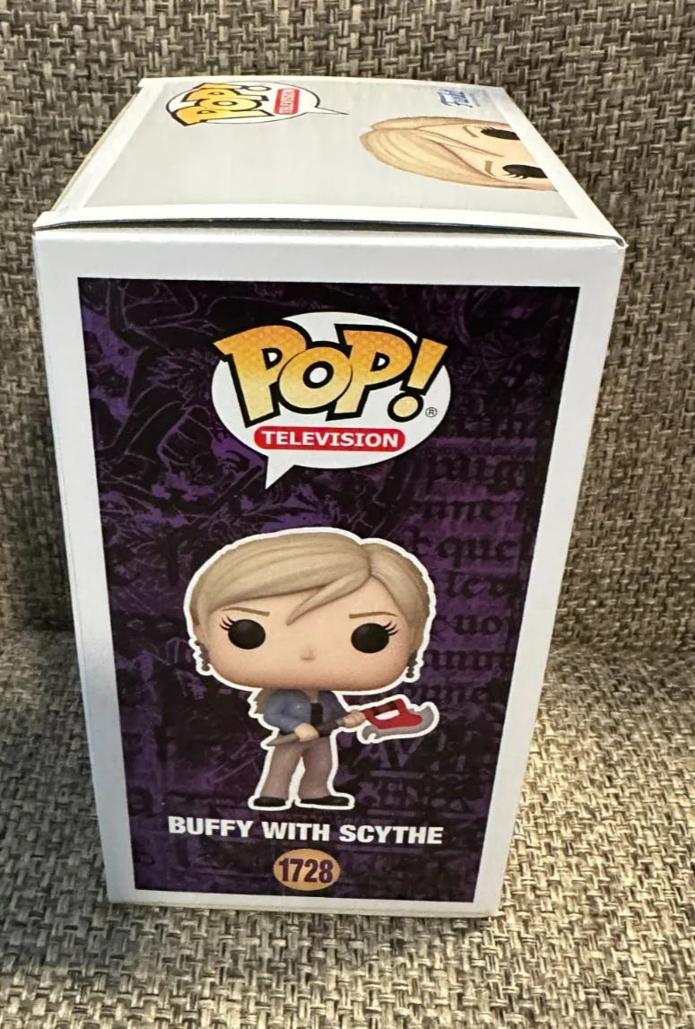 Sarah Michelle Gellar Signed Funko Coa Buffy Vampire Slayer Scythe #1945 COA, image 4