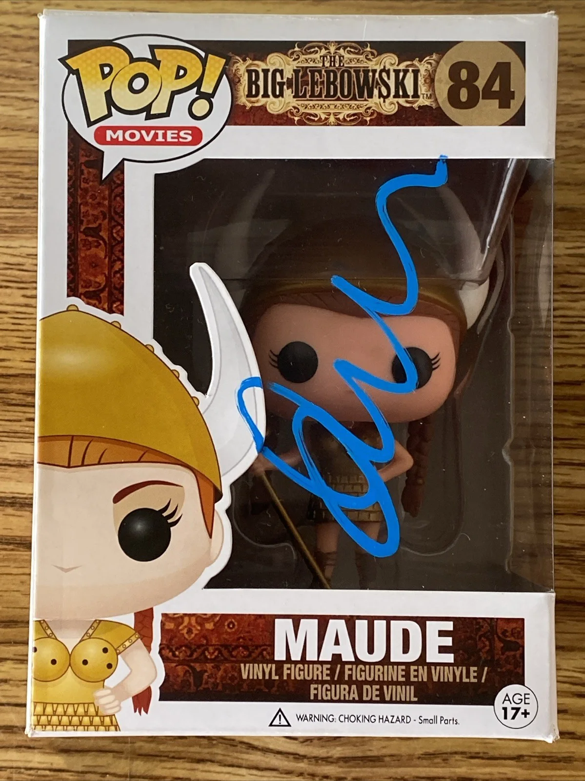 Julianne Moore — Julianne Moore Autographed The Big Lebowski Maude Funko Pop #84