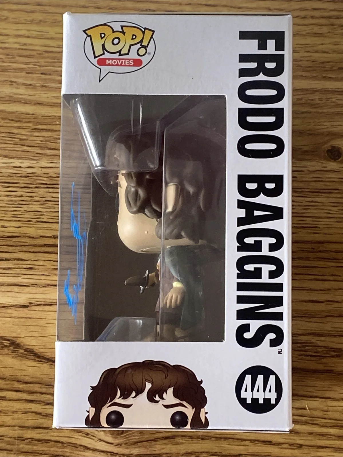 Elijah Wood — Elijah Wood Autographed Lord of the Rings Funko Pop #444 Frodo Baggins, изображение 3