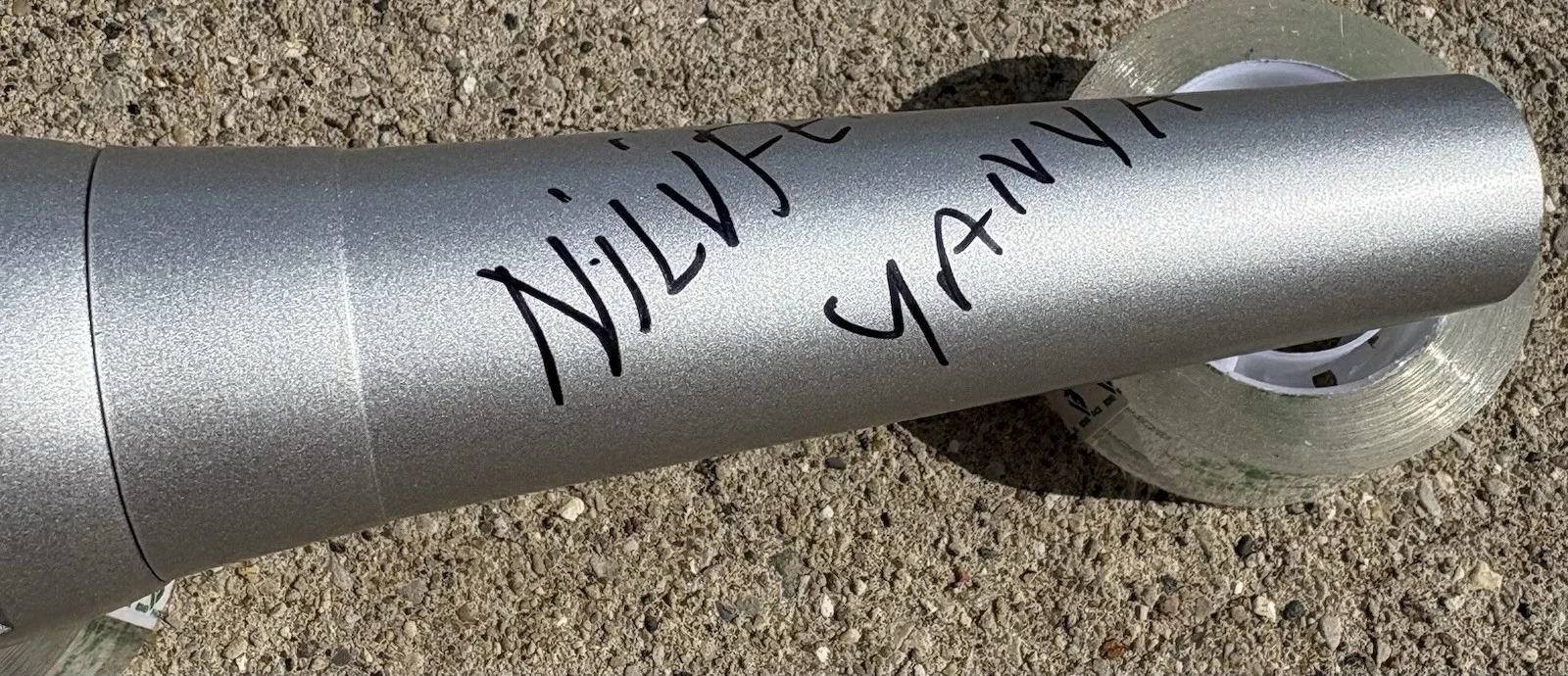 NILUFER YANYA SIGNED Microphone Mic JSA COA, image 2