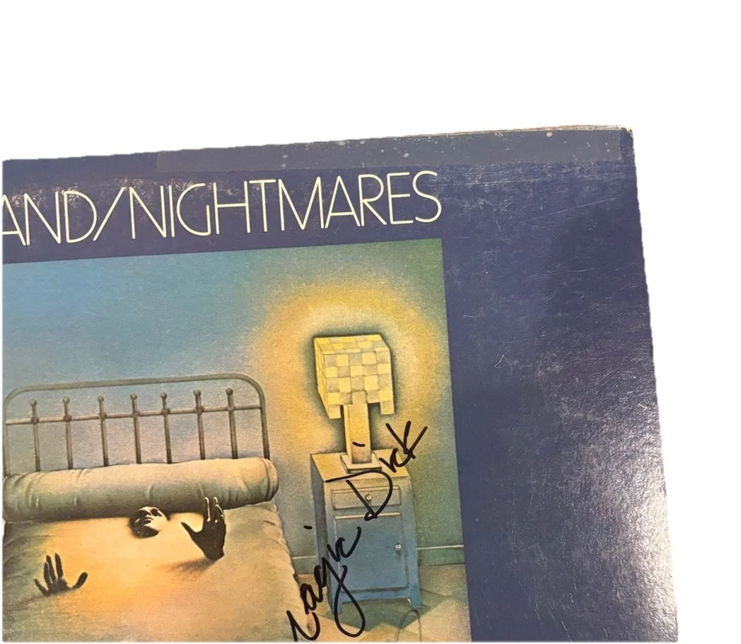 J. Geils Band Wolf Klein Dick Justman Signed Autographed NIGHTMARES Vinyl Album, image 2