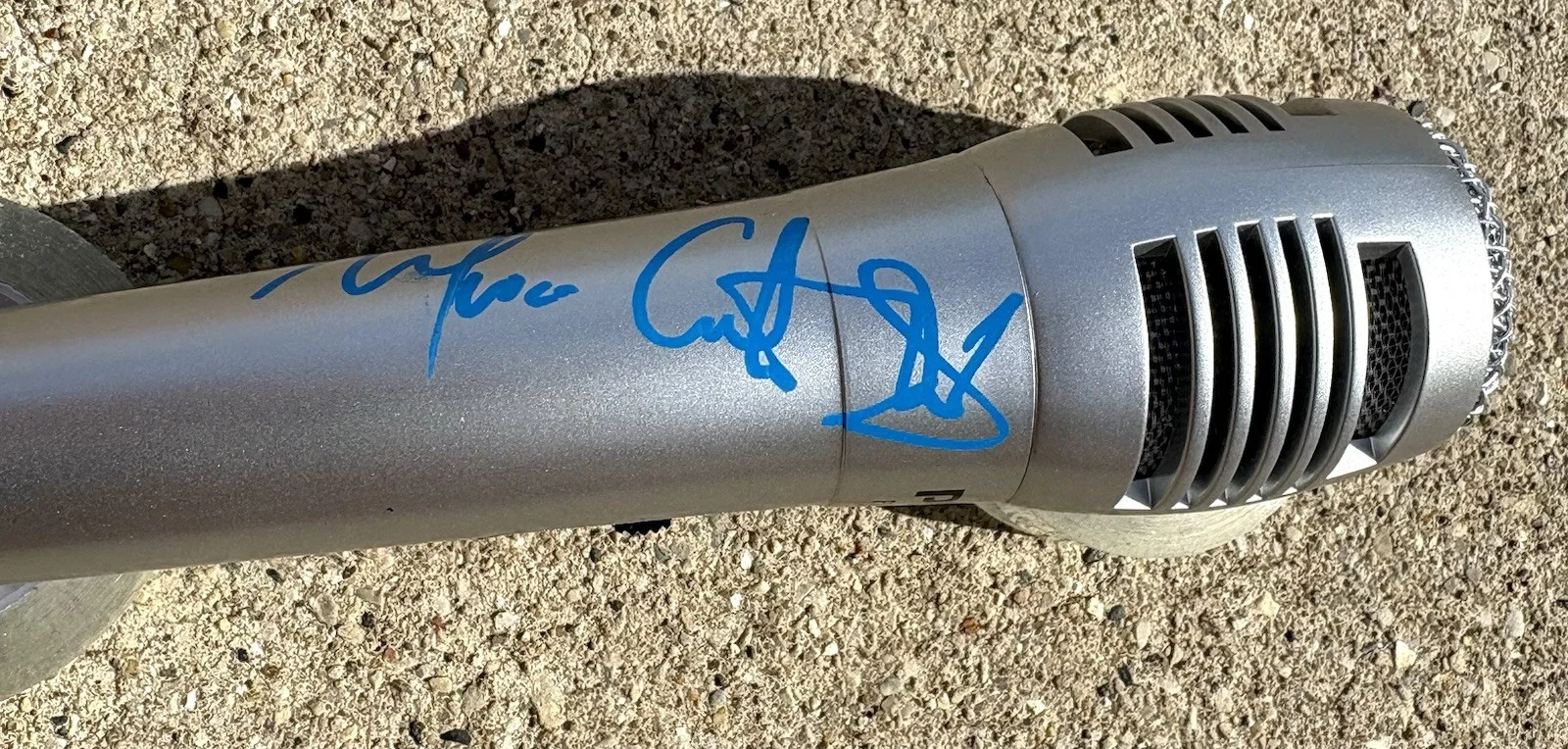MARCO ANTONIO SOLIS SIGNED Microphone Mic JSA COA LOS BUKIS, image 2