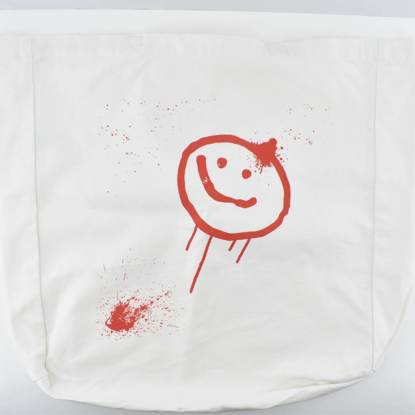 BBC TV Get Sherlock Smiley Face 2013 Large 100% Cotton Tote Bag White Shopper, изображение 4