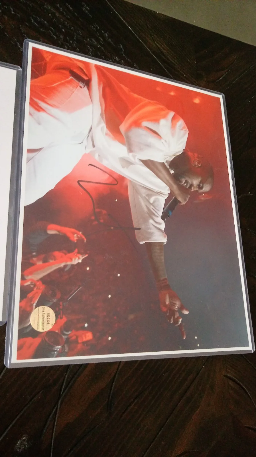 LOT of 2 SIGNED Dr. Dre & Kanye West 8.5x11 Photos Rock & Roll HOF NWA "YE" COA, изображение 5