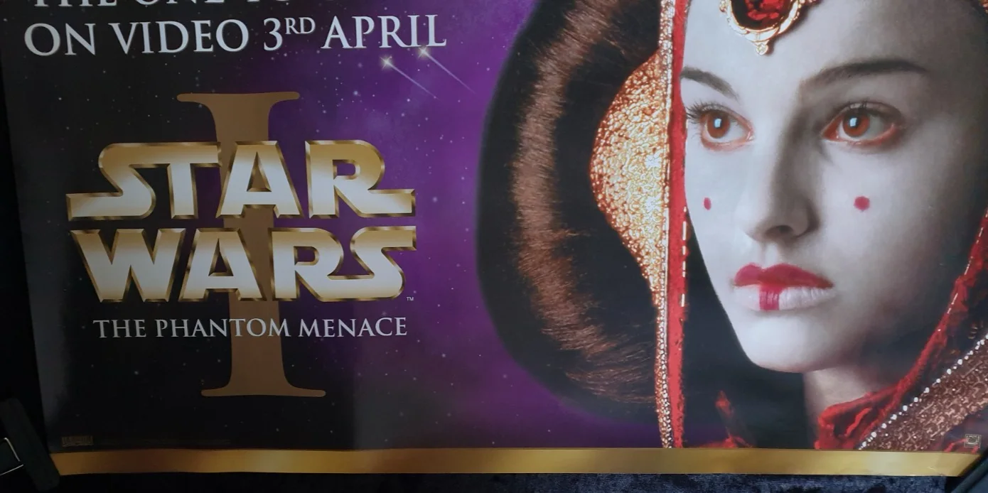 Star Wars Episode I The Phantom Menace – 2000 Video Release Poster – Sabé, image 3