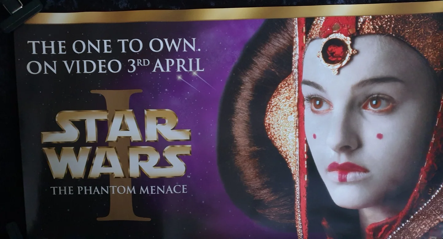 Star Wars Episode I The Phantom Menace – 2000 Video Release Poster – Sabé, image 4