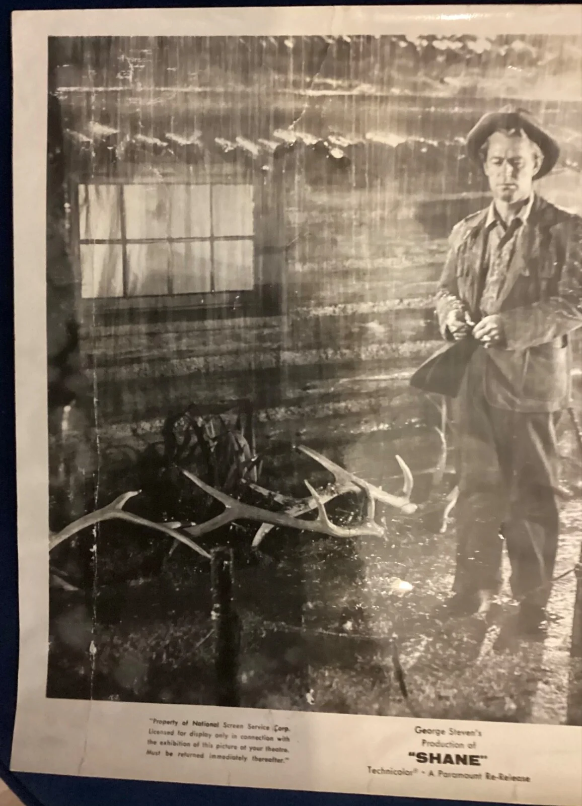 Shane 1966 re-release original movie photo still (3), изображение 3