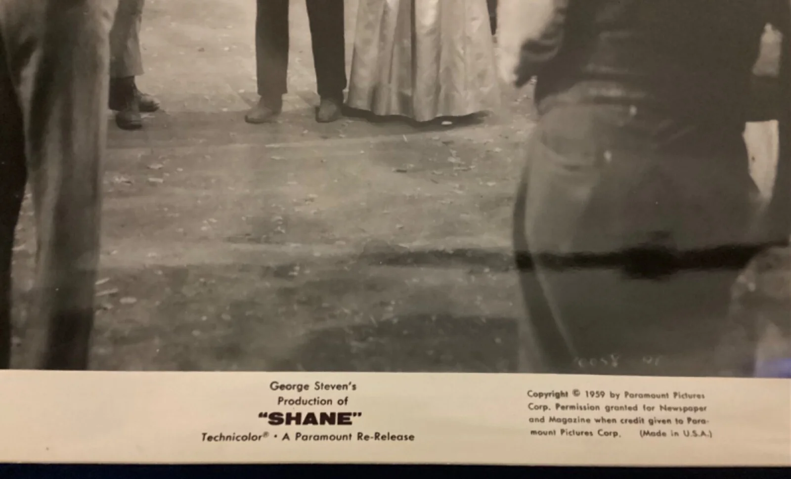 Shane 1959 original movie photo still, изображение 2