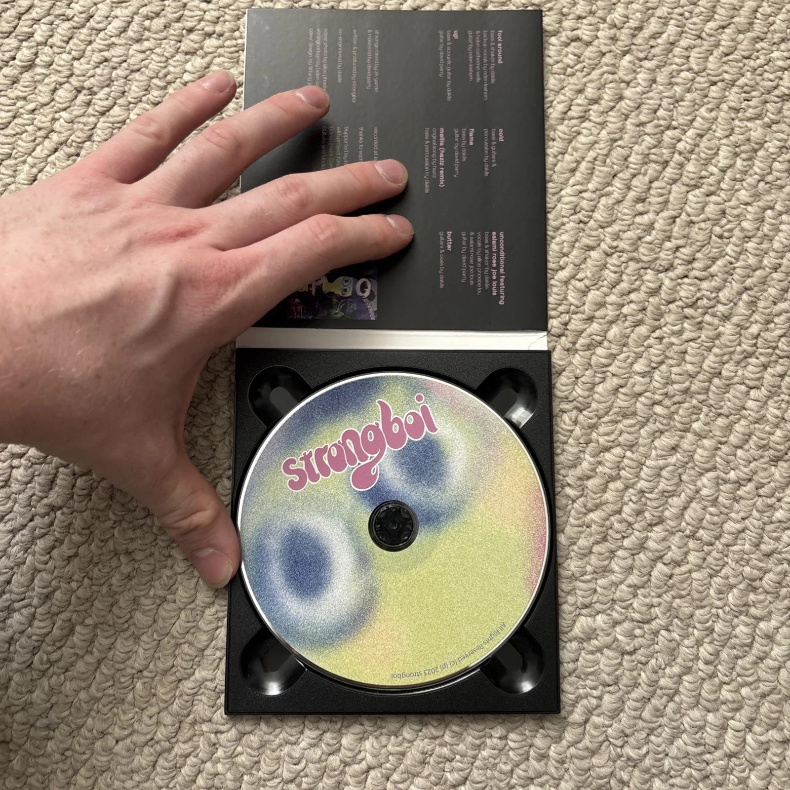 STRONGBOI Self Titled CD SIGNED, image 3