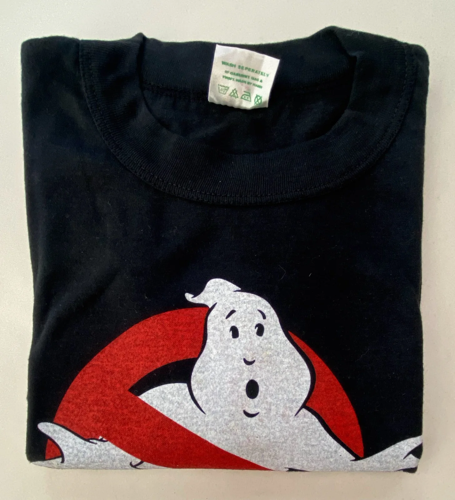 Vintage Ghostbusters 1984 T Shirt We're Here to Save The World Coca Cola Branded, изображение 5