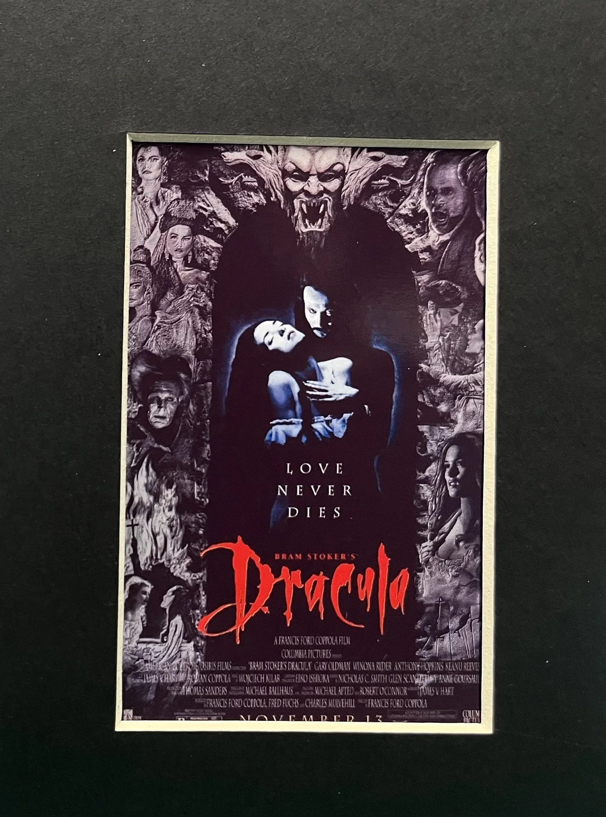 DRACULA. . Bram Stoker’s. 35mm Film Cell Mounted Display, image 3